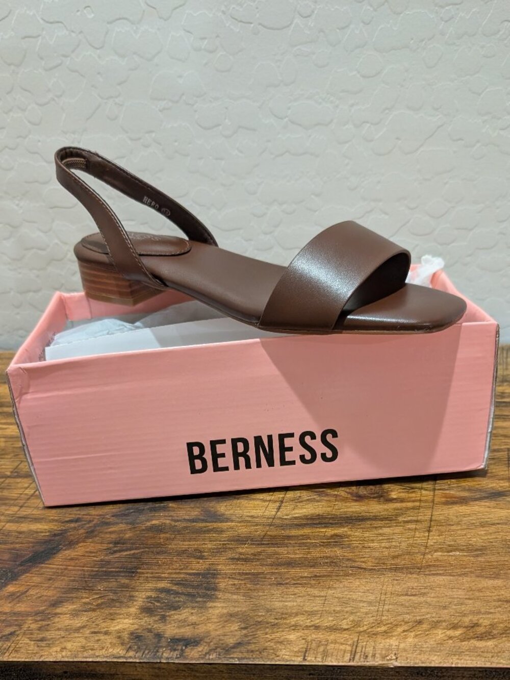 Brown sandals